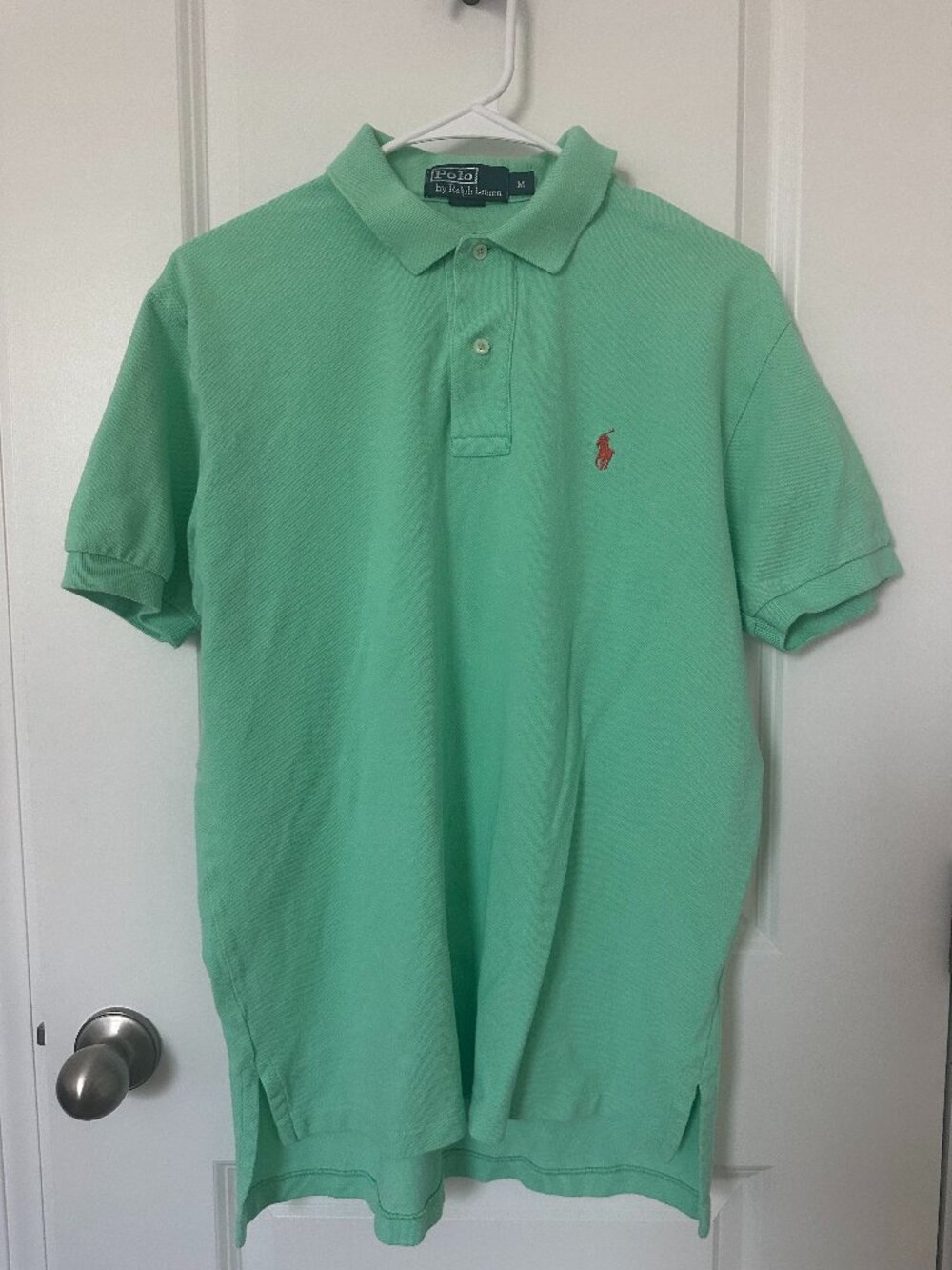 Men's Medium Polo by Ralph Lauren Green Polo Shirt